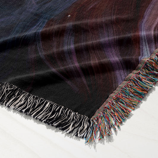 Violet/Andarna Woven Throw Blanket - MagicMerchEmporium