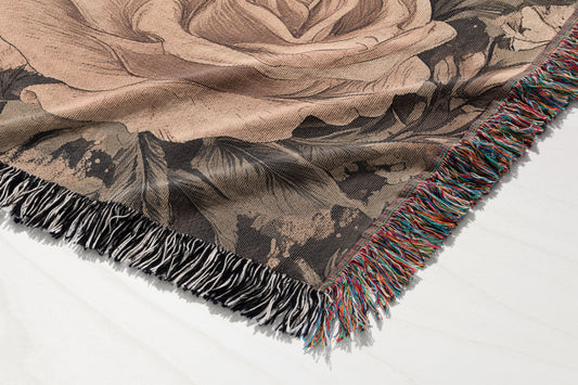 Enchanted Dragon Woven Throw Blanket - MagicMerchEmporium