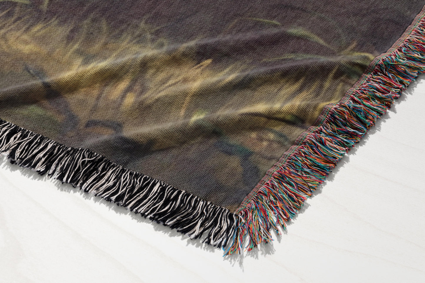 Rider Knight Woven Throw Blanket