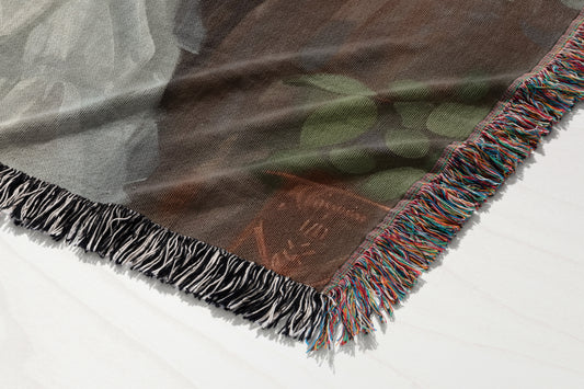 Enchanted Medieval Romance Woven Blanket