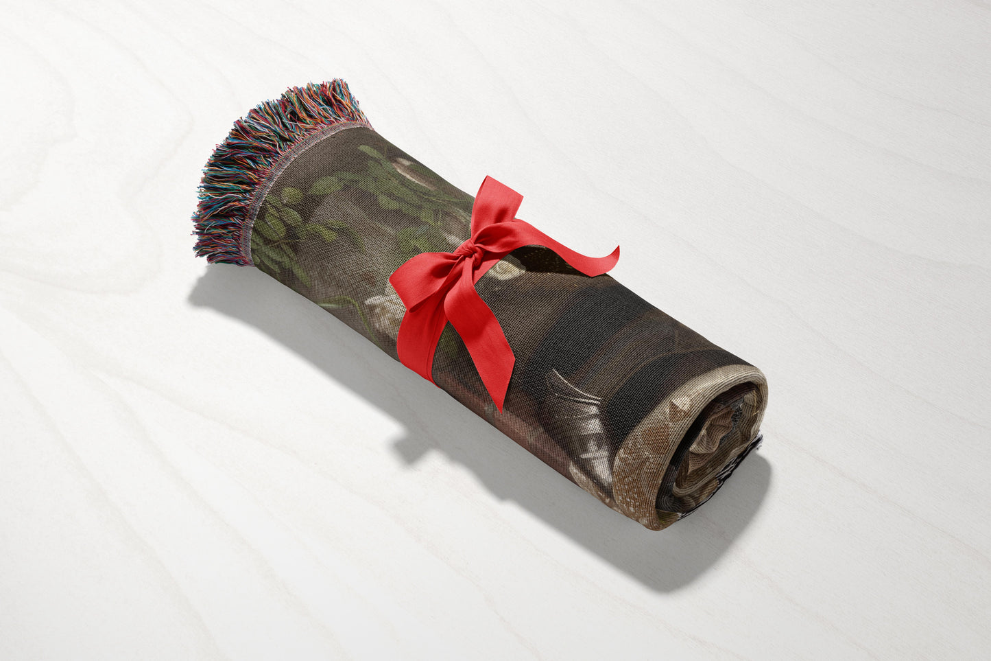 Light Academia Jacquard Woven Throw Blanket