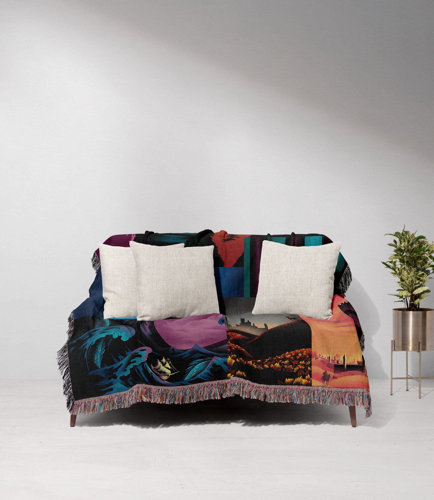 Throne of Glass Woven Throw Blanket