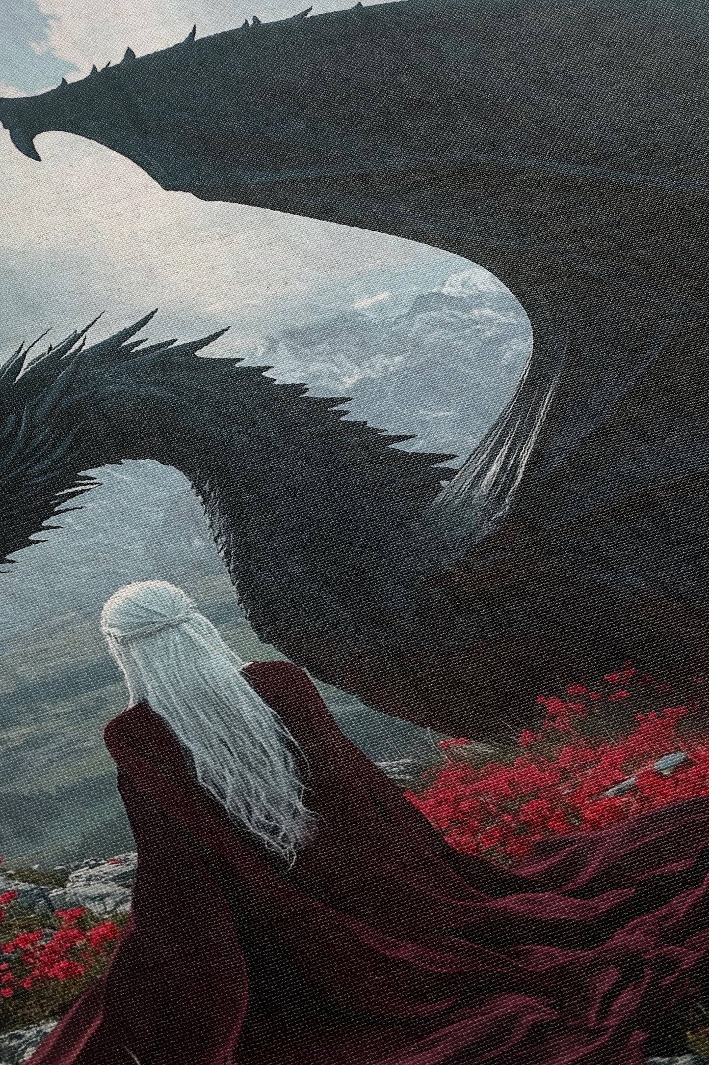 🐉 Abraxos Woven Tapestry Blanket