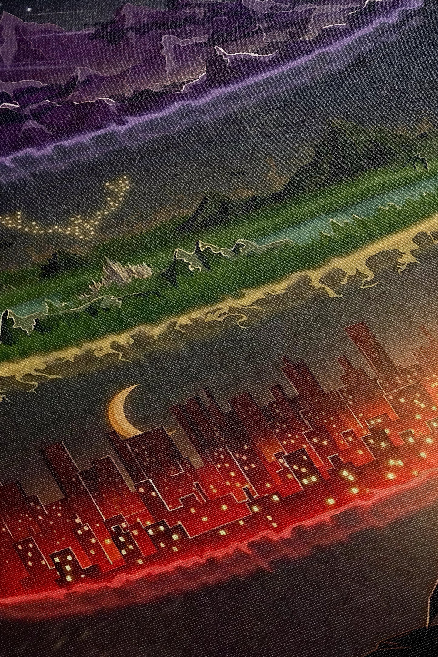 SJM Universe Woven Throw Blanket