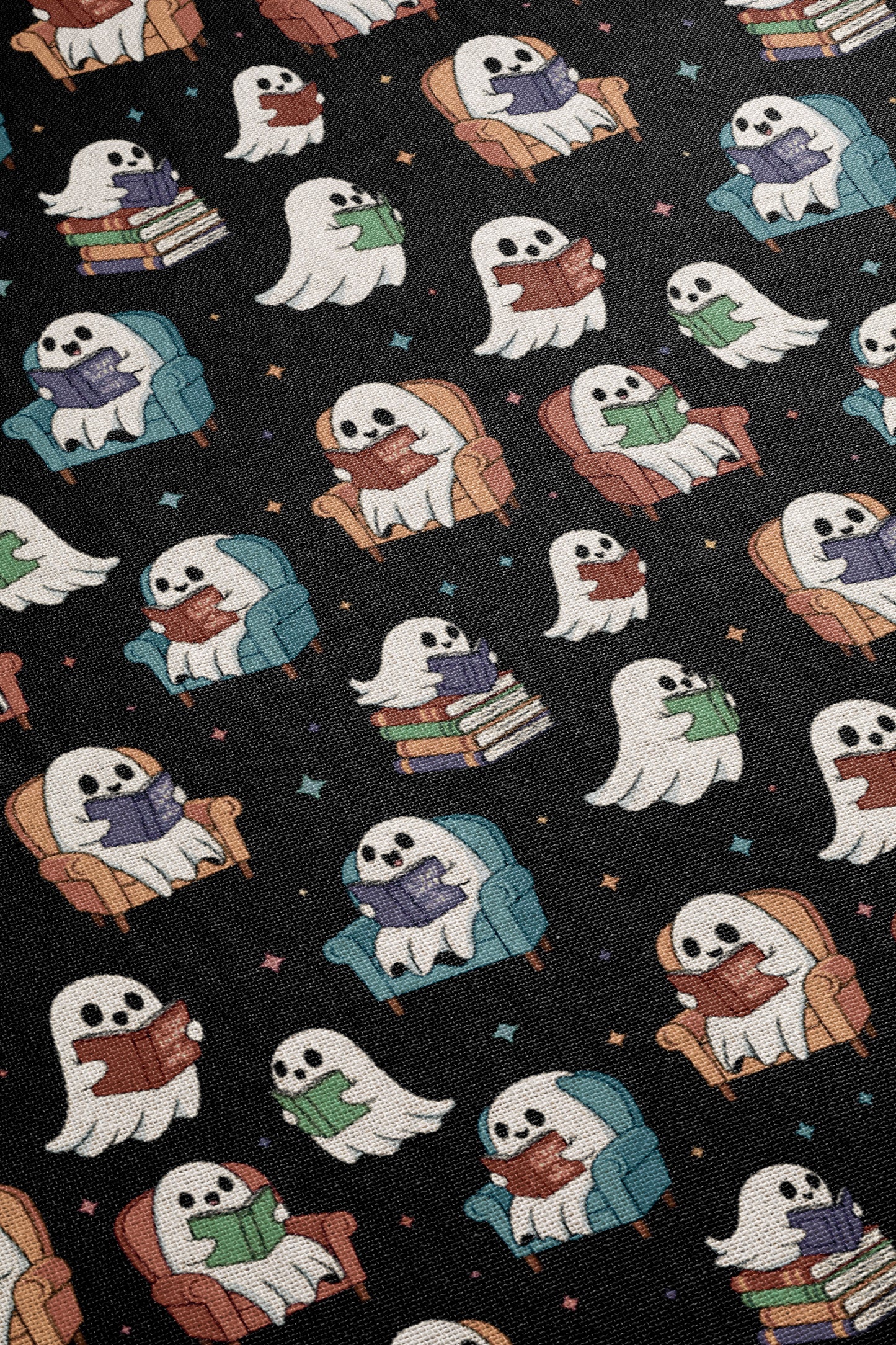ACOTAR Ghost Reading Woven Throw Blanket