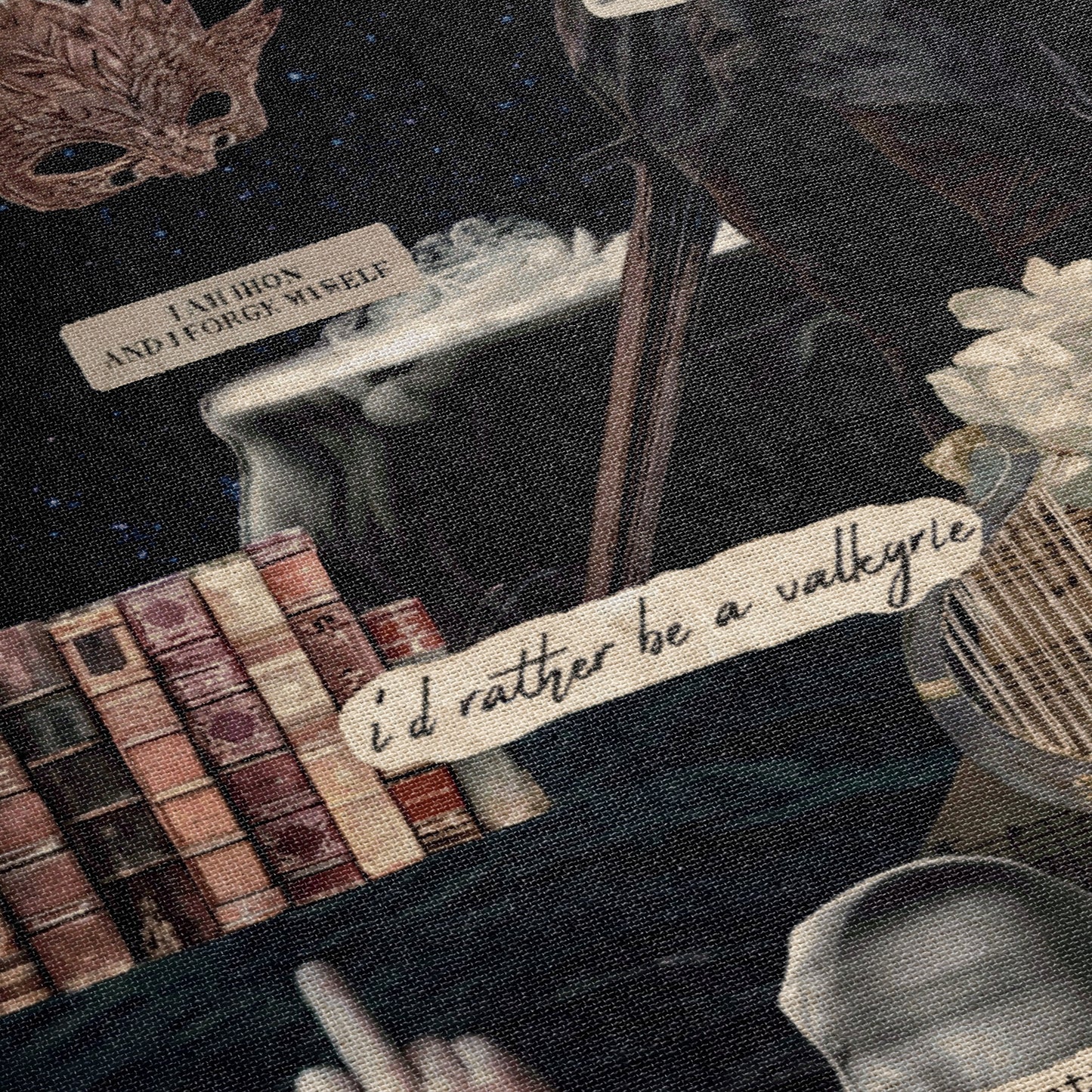 "Valkyrie Spirit" Woven Throw Blanket - MagicMerchEmporium