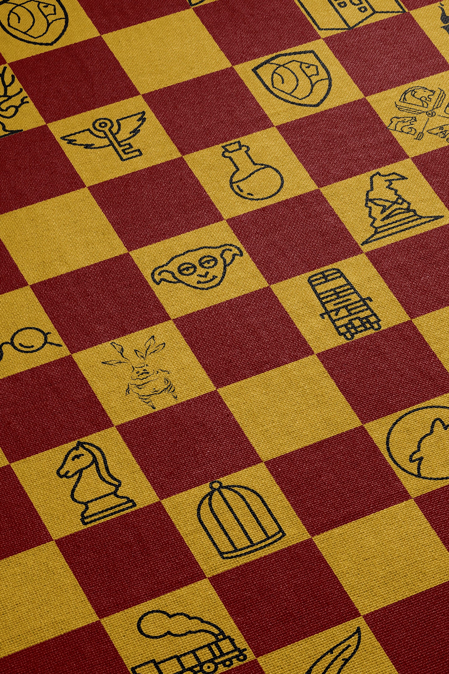 Gryffin House Woven Throw Blanket - MagicMerchEmporium