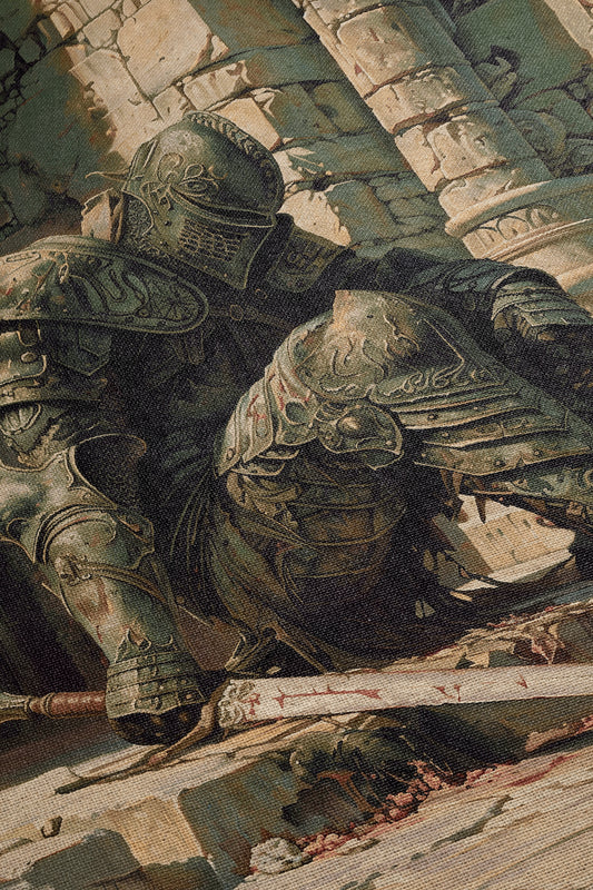 Wounded Warrior Woven Throw Blanket - MagicMerchEmporium