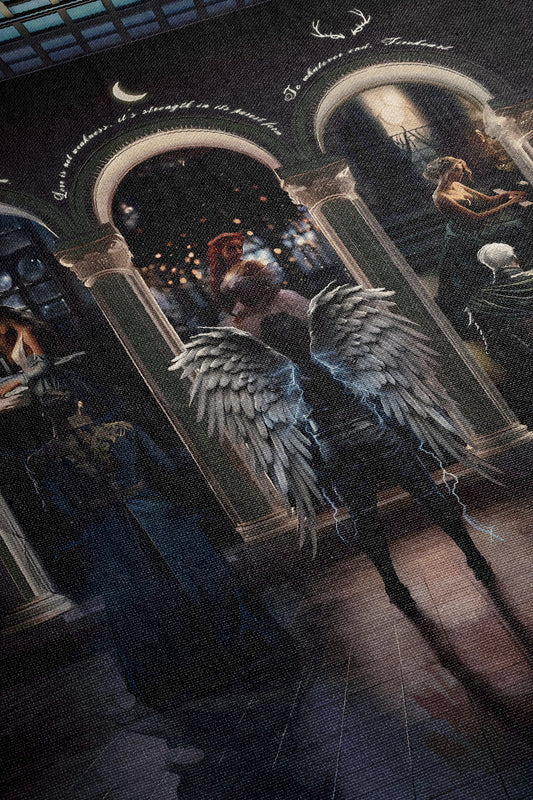 Sarah J. Maas Woven Throw Blanket - MagicMerchEmporium