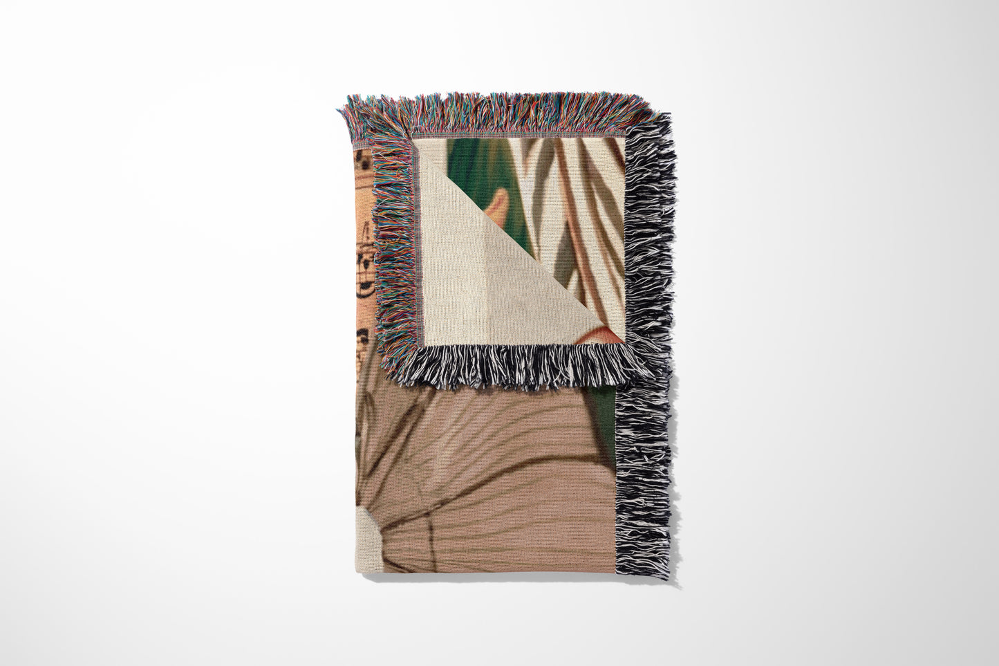 "Fireheart" Woven Throw Blanket - MagicMerchEmporium