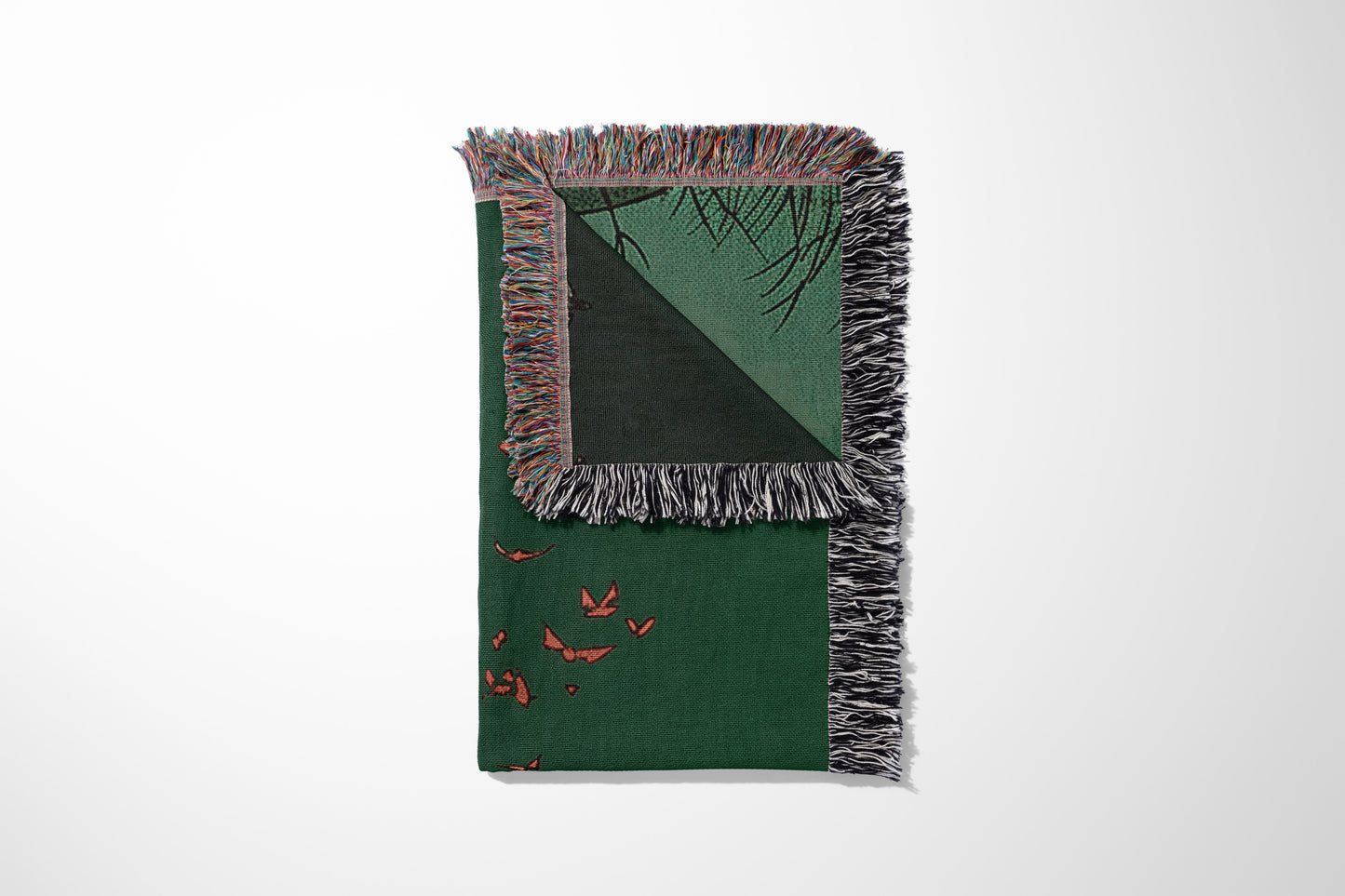 Gothic Castle Woven Throw Blanket