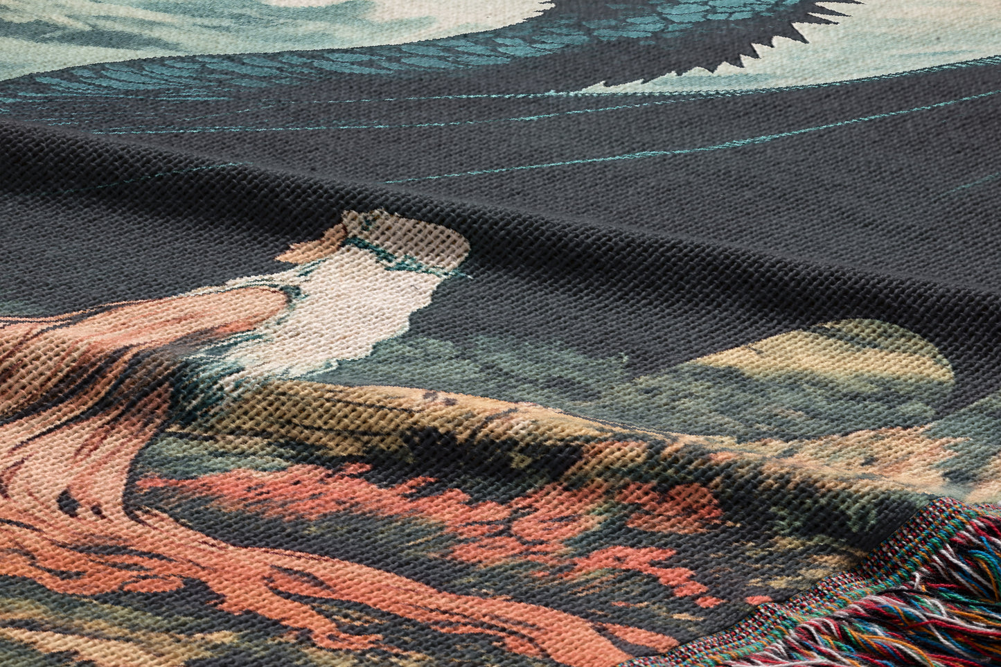 Manon Field Woven Throw Blanket