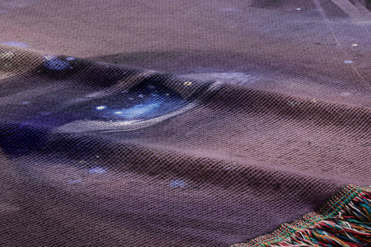 Rhysand & Feyre Eyes Woven Throw Blanket