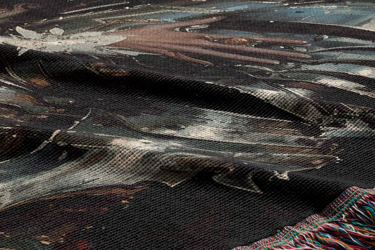 Gothic Romance Woven Throw Blanket