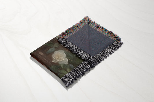 Fairytale Romance Woven Throw Blanket - MagicMerchEmporium
