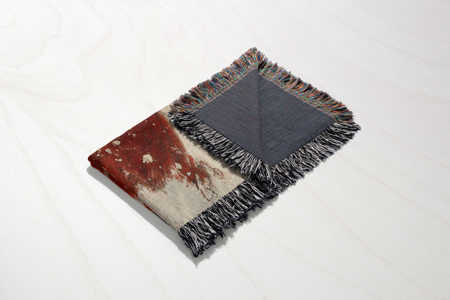 Medieval Knight Woven Throw Blanket – A Bold Statement of Strength and Honor