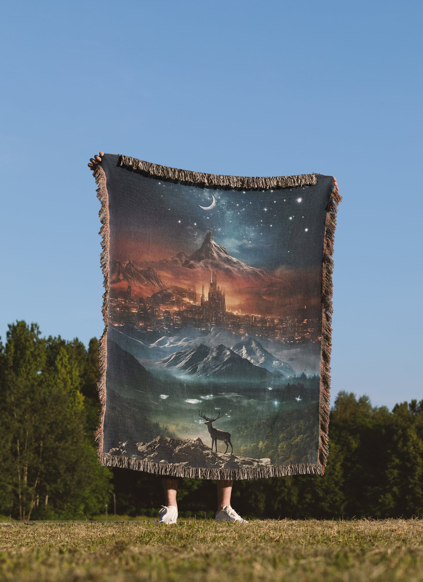 Sarah J. Maas Realms Woven Throw Blanket