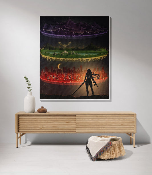 SJM Universe Woven Throw Blanket