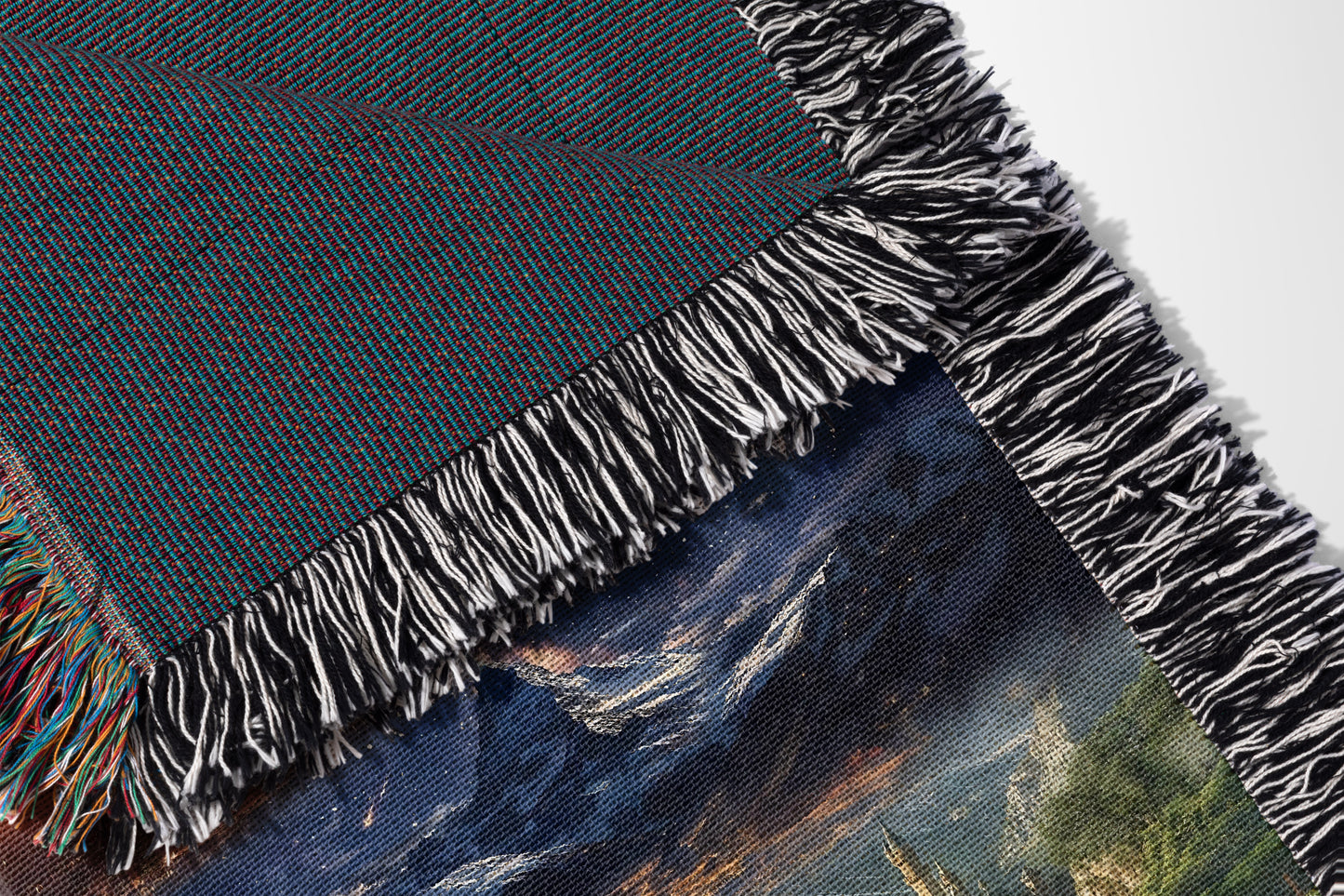 ACOTAR Realms Woven Throw Blanket