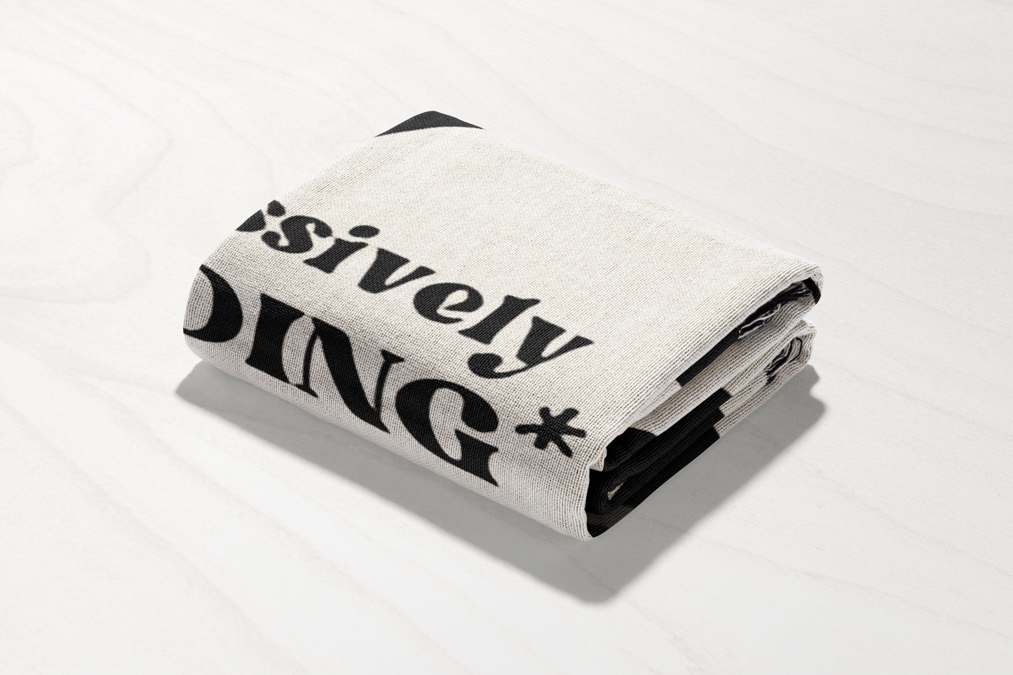 "Aggressively Reading" Woven Throw Blanket - MagicMerchEmporium