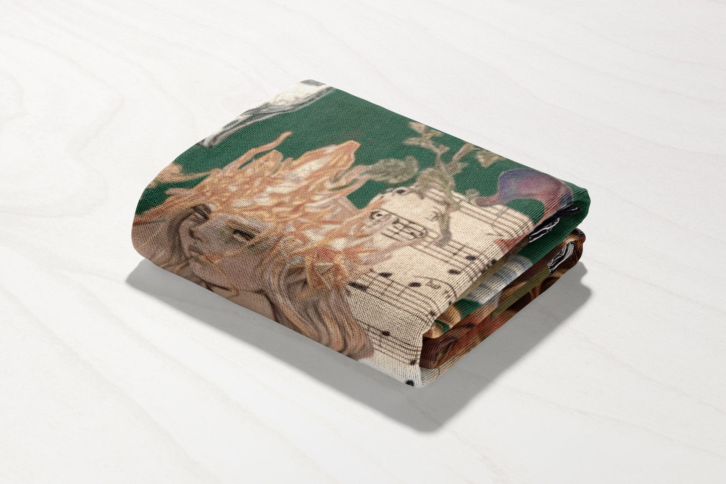 You Do Not Yield Woven Throw Blanket - MagicMerchEmporium