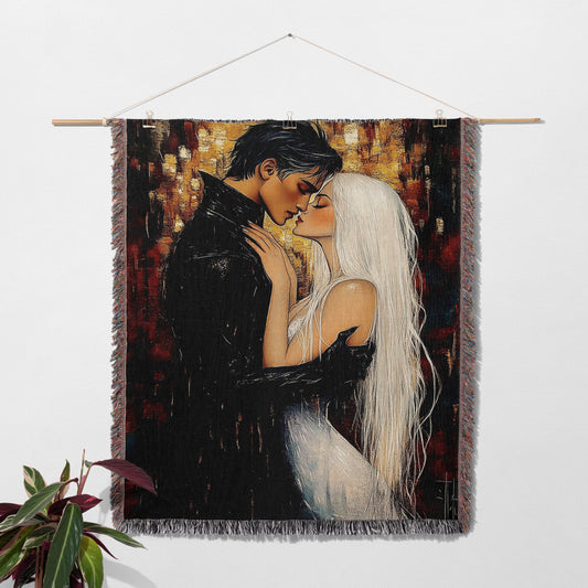 Dorian & Manon Woven Throw Blanket