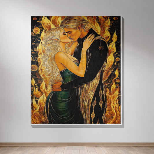 Fireheart & Rowan Woven Throw Blanket