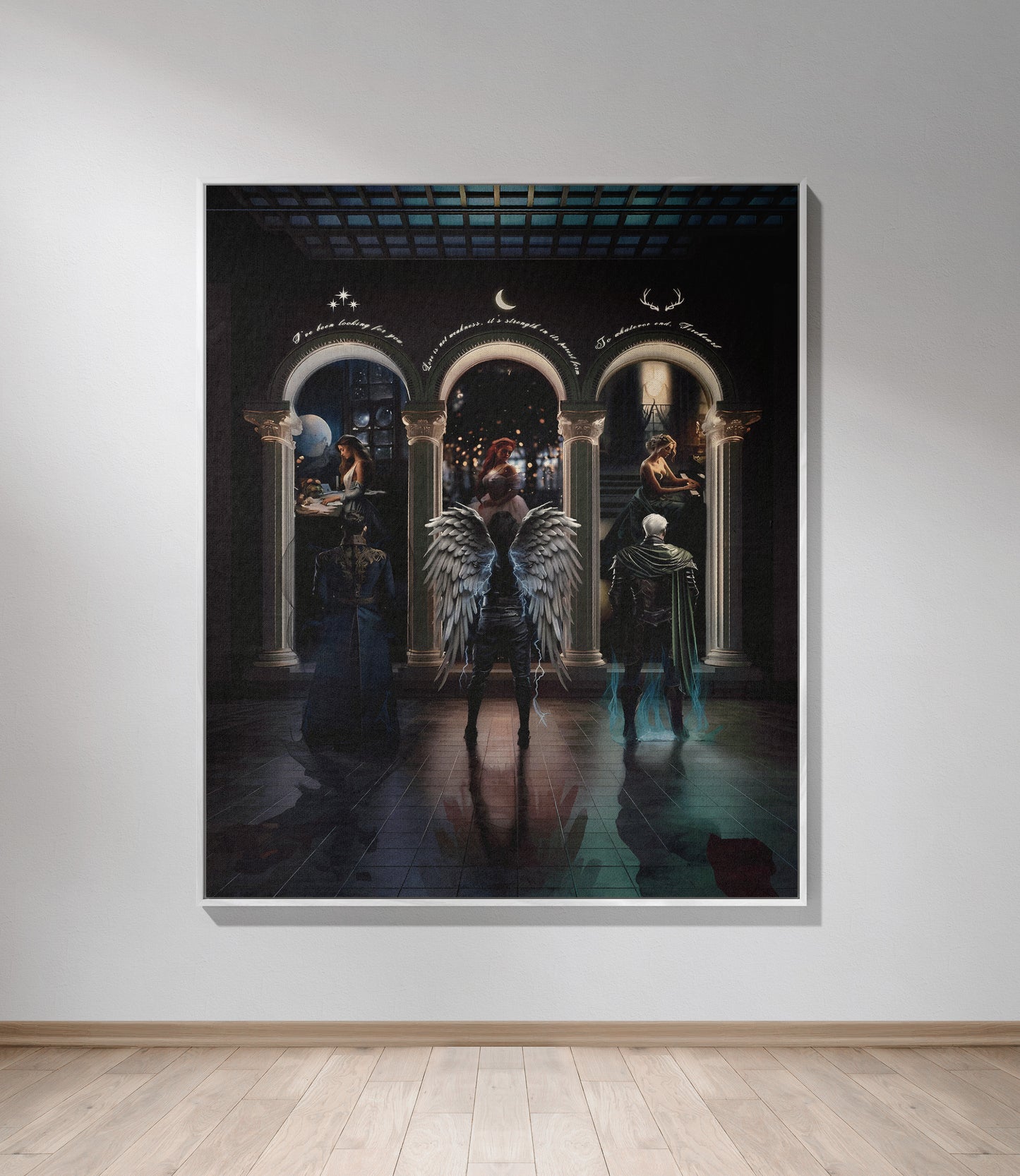 Sarah J. Maas Woven Throw Blanket - MagicMerchEmporium