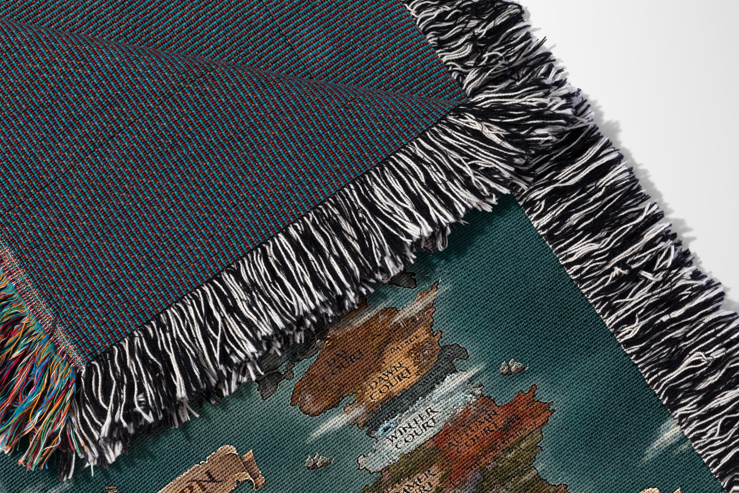 ✨ A Court of Thorns and Roses Map Blanket – Explore the World of Prythian 🌙