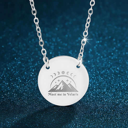 Meet Me in Velaris Circle Necklace - MagicMerchEmporium