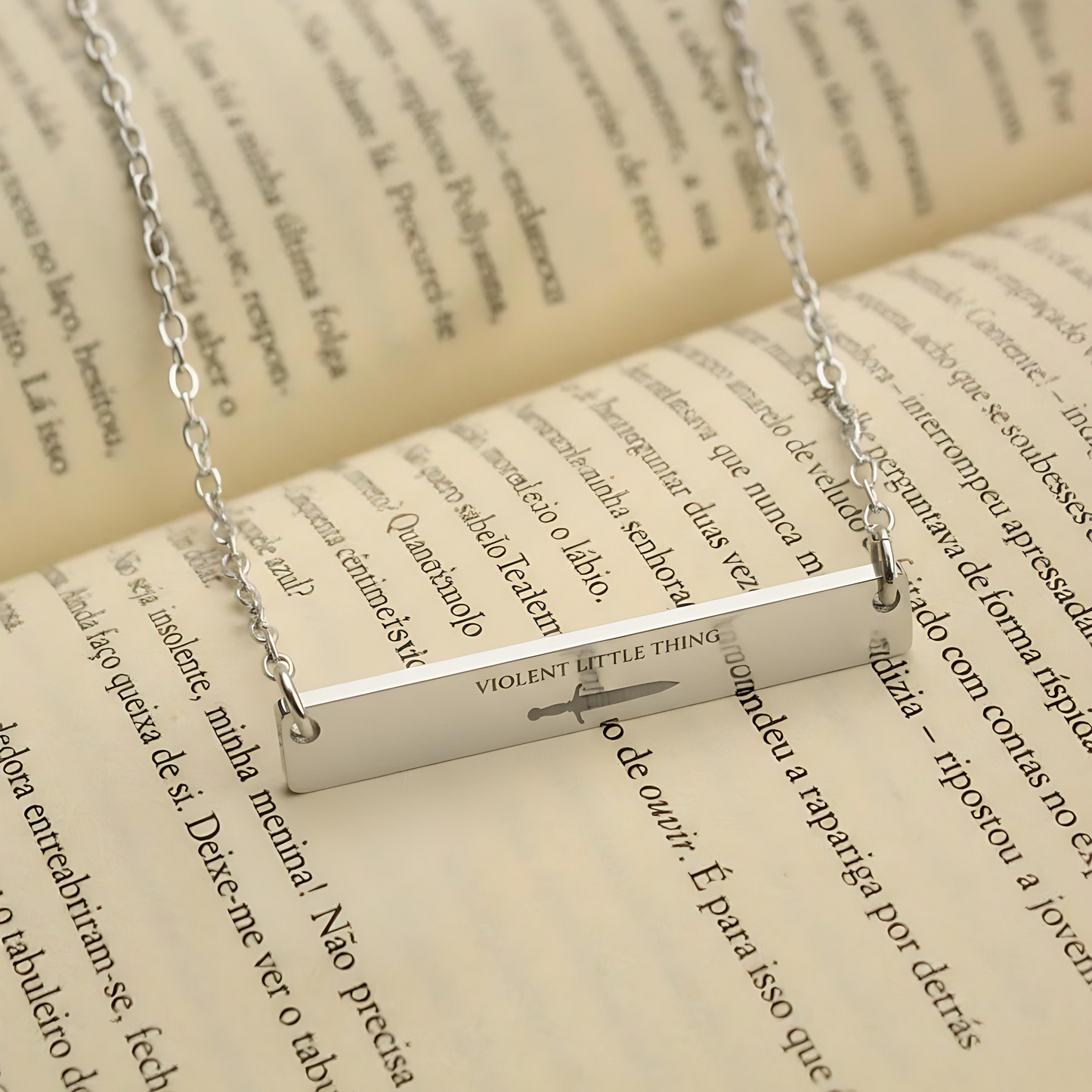 Violent Little Thing Dagger Necklace