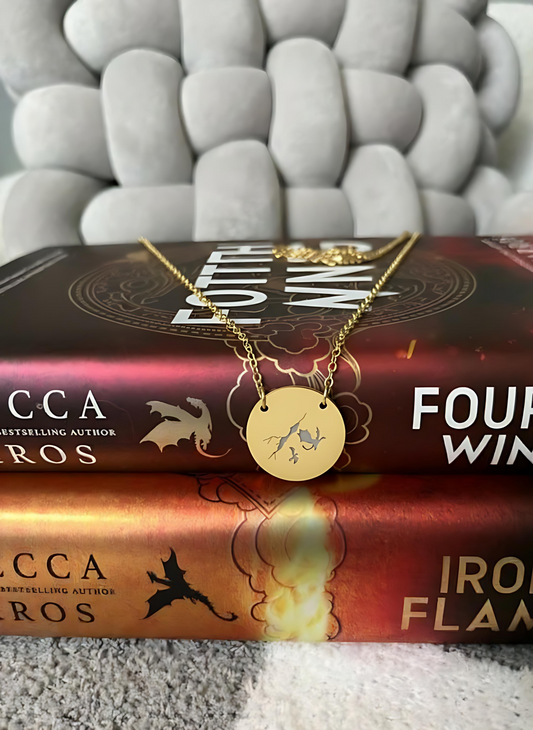 Storm Dragons Circle Necklac