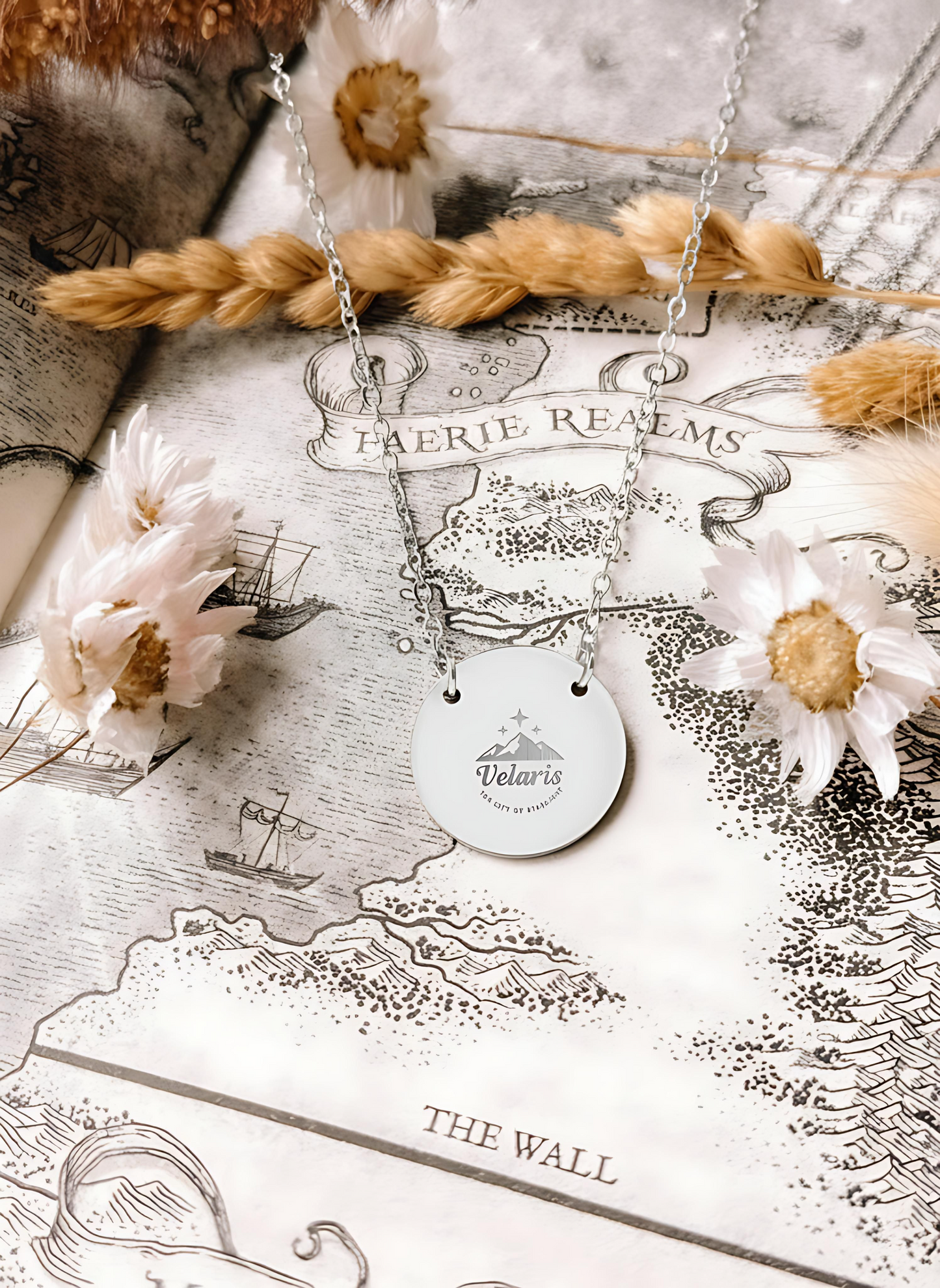 City of Starlight Circle Necklace