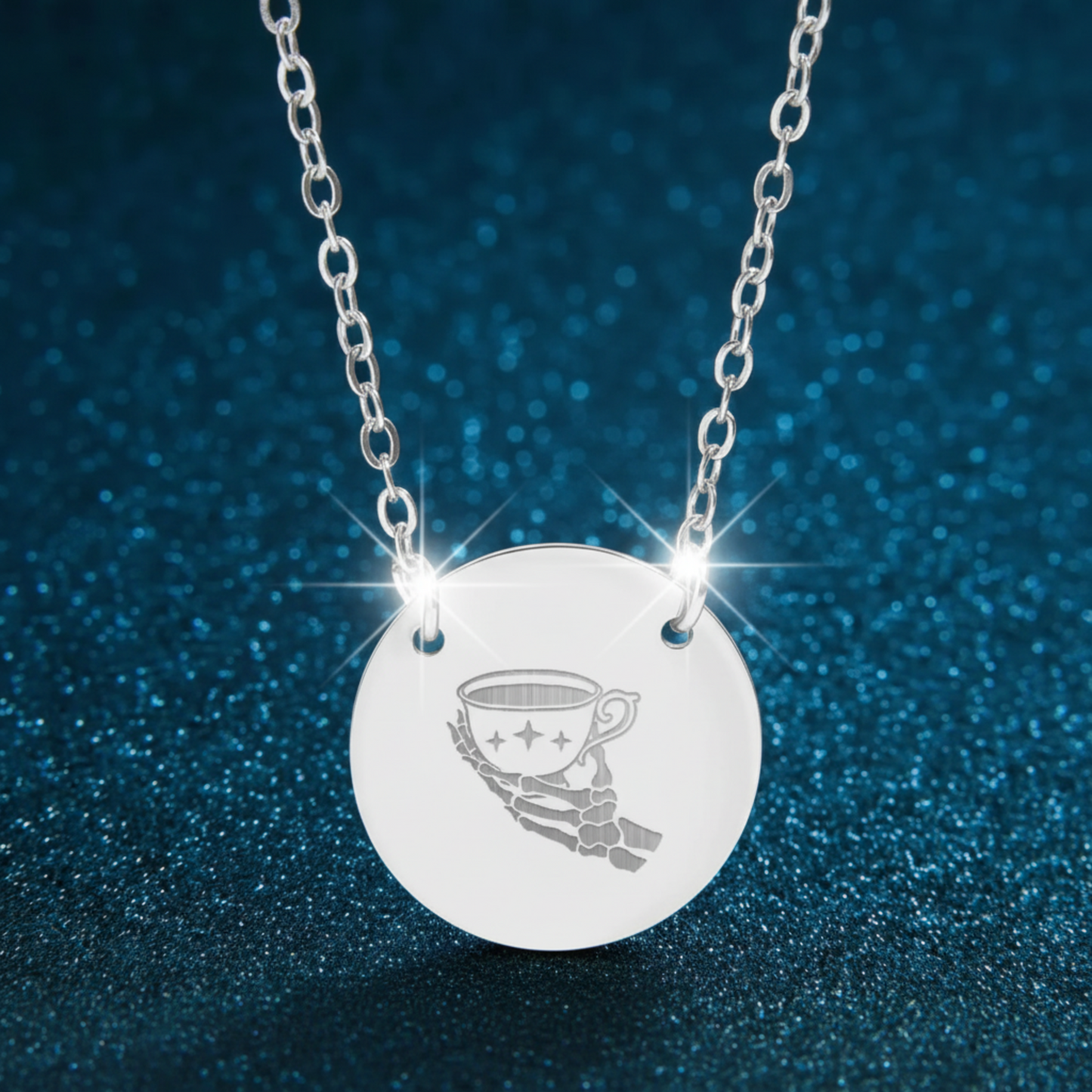 Suriel Tea Cup Circle Necklace