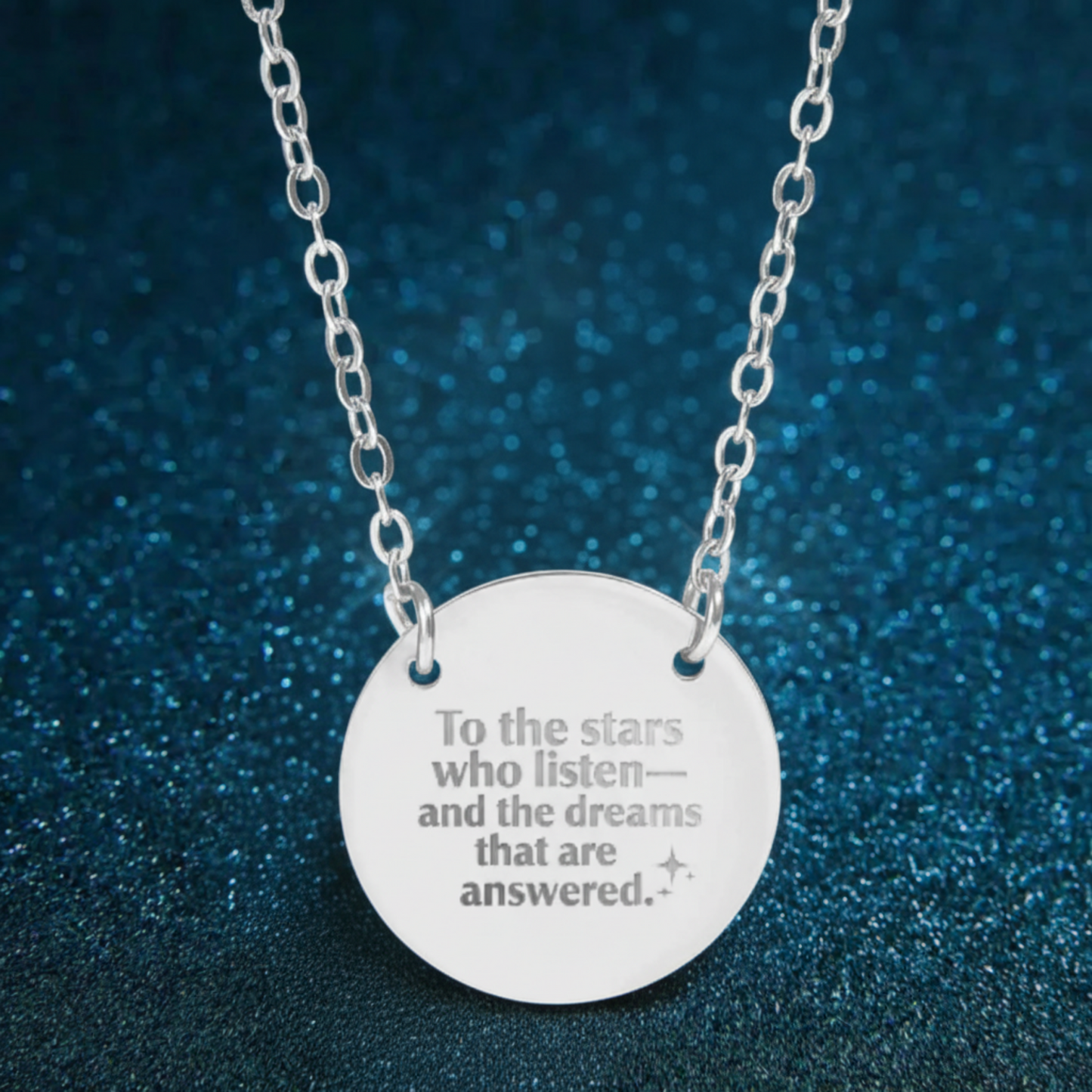 To the Stars Circle Necklace