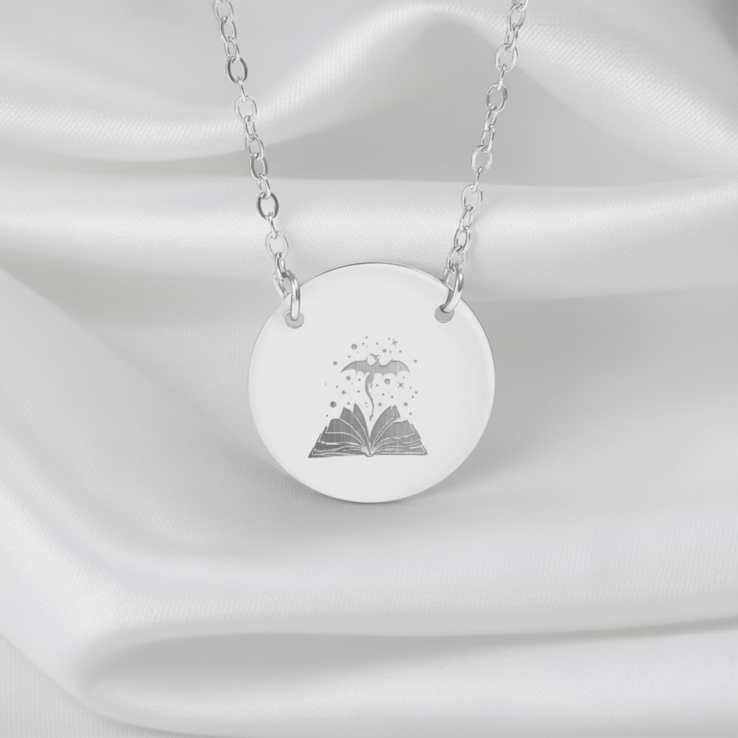 Dragon Tale Circle Necklace