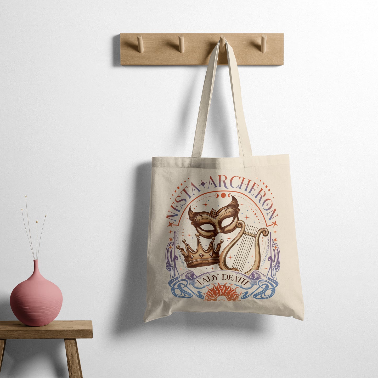 Nesta Archeron "Lady Death" Tote Bag