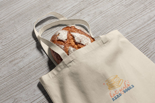 "I Like My Books Spicy" Tote Bag