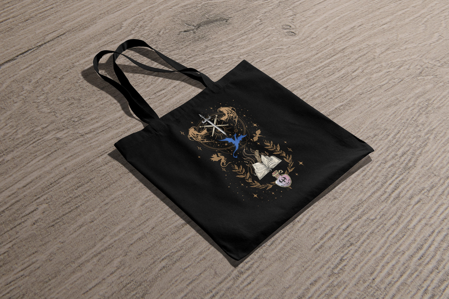 Dragon Rider’s Circle Tote Bag