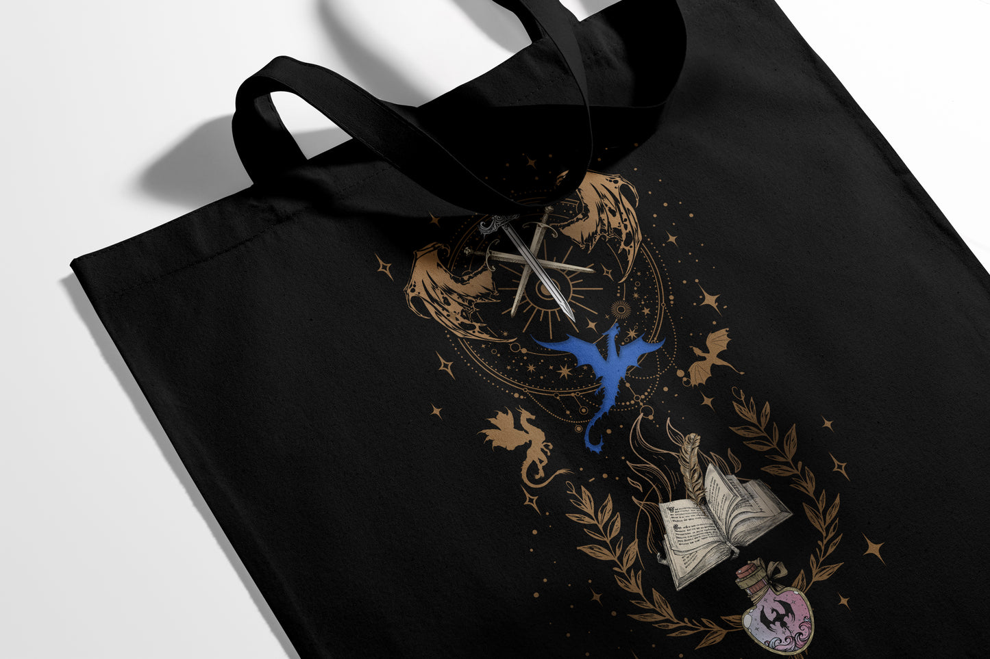 Dragon Rider’s Circle Tote Bag