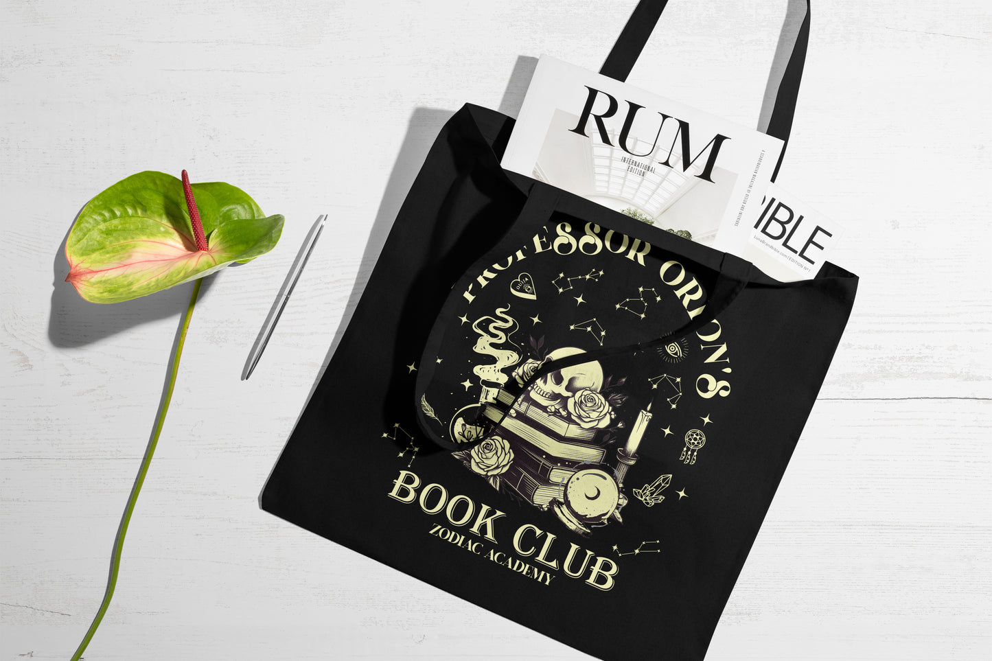 Professor Orion’s Book Club Tote Bag