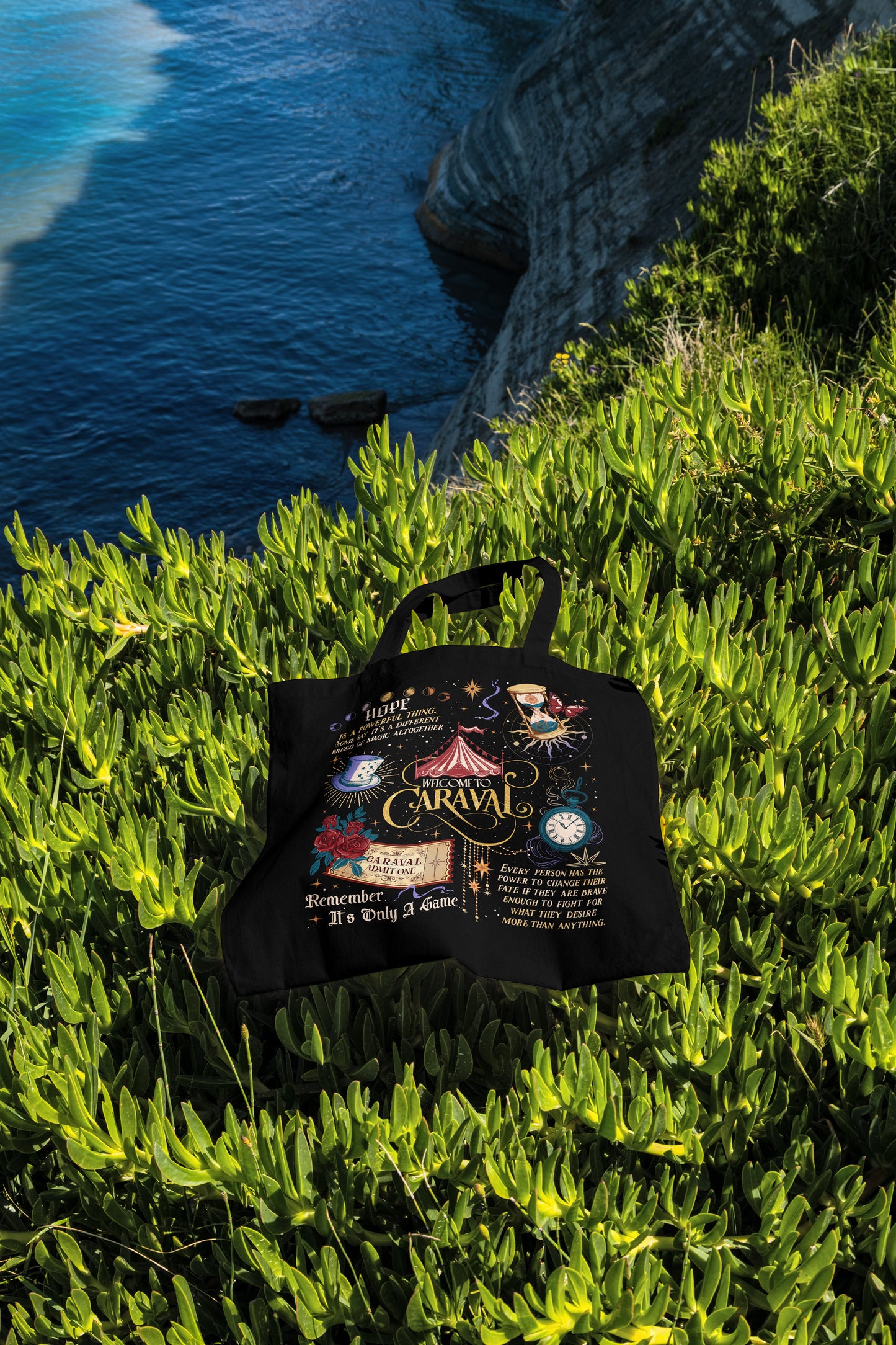 “Welcome to Caraval” Tote Bag - MagicMerchEmporium