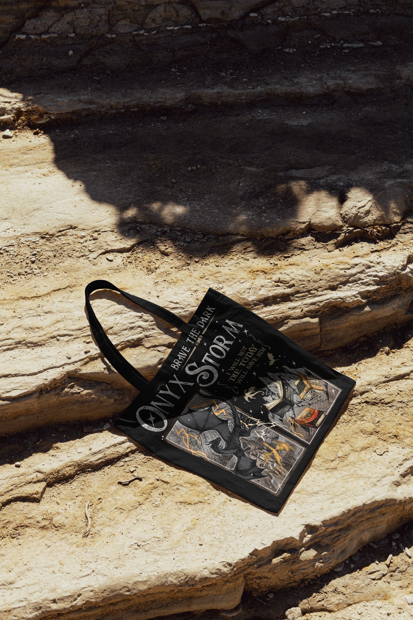 Onyx Storm Tote Bag