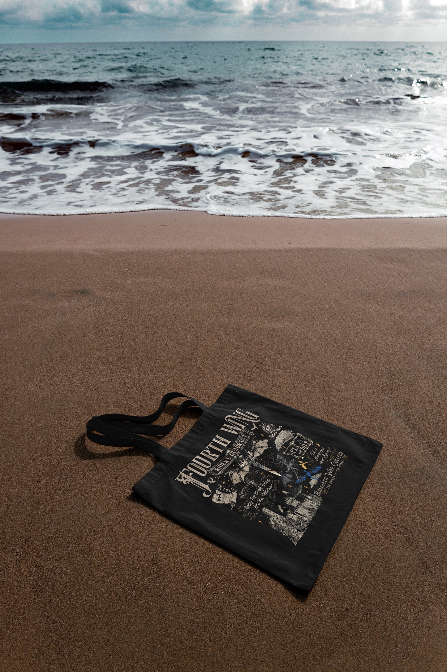 Fourth Wing Rider's Quadrant Tote Bag