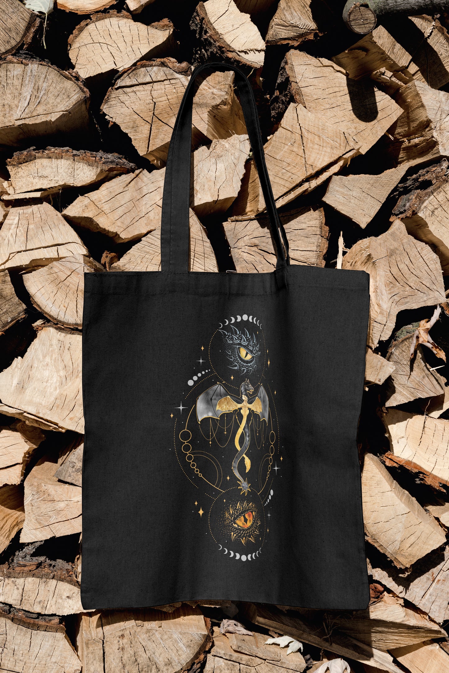 🔥 Fly or Die – Violet’s Dragons Tote Bag | Tairn & Andarna Edition
