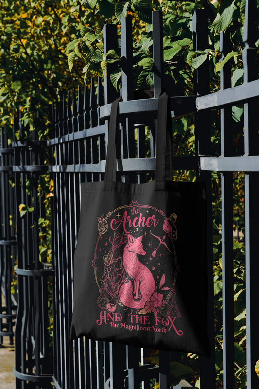 The Archer and the Fox Tote Bag - MagicMerchEmporium