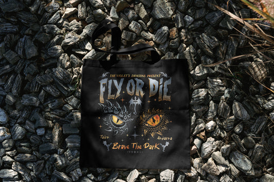 Violet’s Dragons Tote Bag - MagicMerchEmporium