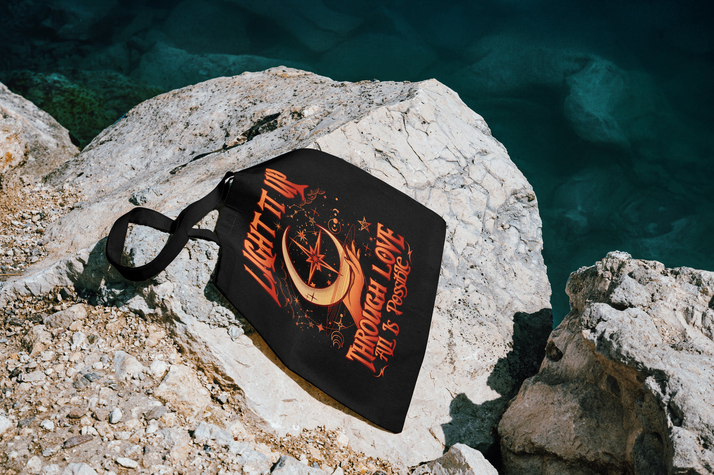 “Light It Up” Crescent City Quote Tote - MagicMerchEmporium