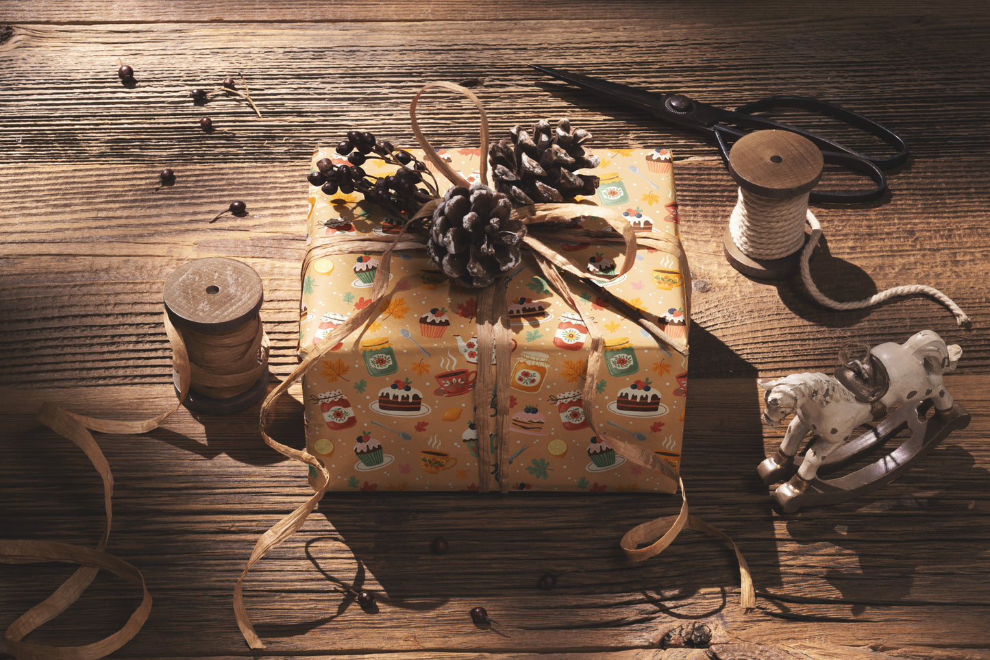 Holiday Dessert Wrapping Paper