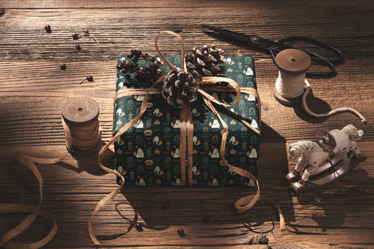 Aelin crown flame Wrapping Paper - MagicMerchEmporium